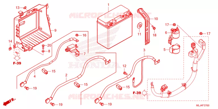 ACCU Honda MOTO 1300 VT 2023  VT1300CXAP