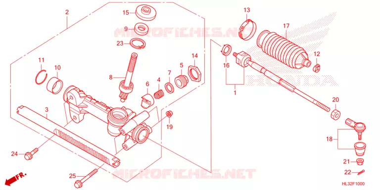 STUUR Honda ATV 700 PIONEER 2023  SXS700M2DP
