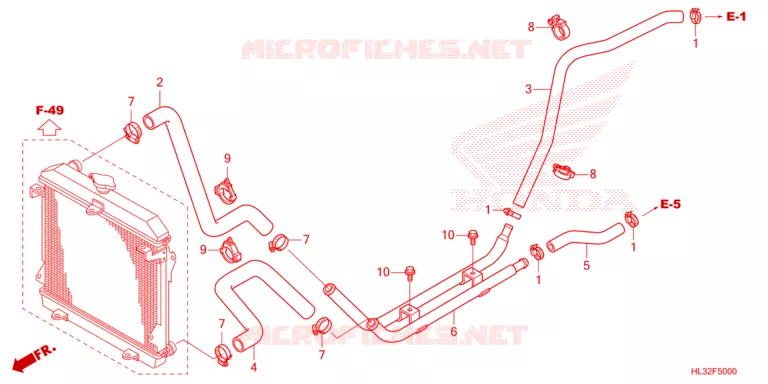 WATERSLANG Honda ATV 700 PIONEER 2023  SXS700M2DP