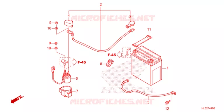 ACCU Honda ATV 700 PIONEER 2023  SXS700M2DP