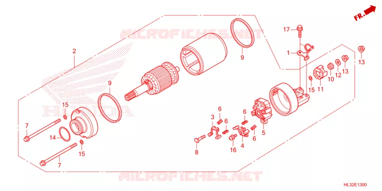 STARTMOTOR Honda ATV 700 PIONEER 2023  SXS700M2DP