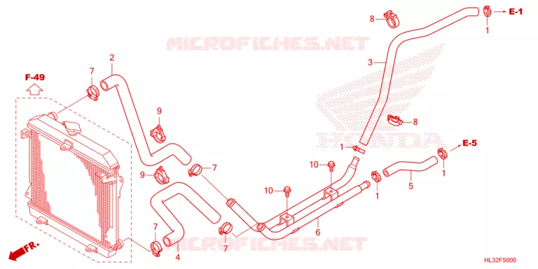 WATERSLANG Honda ATV 700 PIONEER 2023  SXS700M2DP