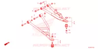 VOOR ARM voor Honda PIONEER 1000-3 TRAIL 2023