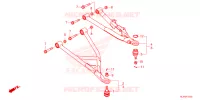 VOOR ARM voor Honda PIONEER 1000-5 TRAIL 2023