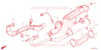 UITLAATDEMPER voor Honda FOURTRAX 520 RUBICON 4X4 AT DCT 2023