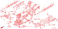 FRAME CHASSIS voor Honda FOURTRAX 520 FOREMAN 4X4 ES PS 2023