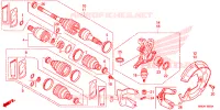 VOOR KNOKKEL/VOOR AANDRIJFAS voor Honda FOURTRAX 520 RUBICON IRS EPS 2023