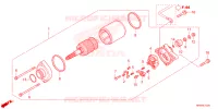 STARTMOTOR voor Honda FOURTRAX 520 RUBICON DCT IRS EPS 2023