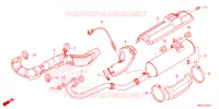 UITLAATDEMPER voor Honda FOURTRAX 520 FOREMAN RUBICON 4X4 EPS 2024