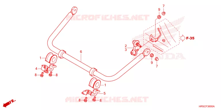 STABILISATOR Honda ATV 520 FOURTRAX 2024  TRX520FM6R