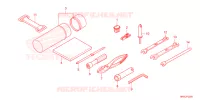 GEREEDSCHAP voor Honda FOURTRAX 520 FOREMAN RUBICON 4X4 EPS 2024