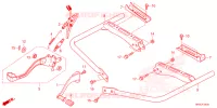 PEDAAL   VOETSTEUN voor Honda FOURTRAX 520 FOREMAN RUBICON 4X4 EPS 2024