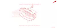 ACHTERLICHT voor Honda FOURTRAX 520 FOREMAN RUBICON 4X4 EPS 2024
