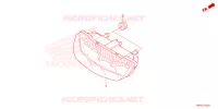 ACHTERLICHT voor Honda FOURTRAX 520 RUBICON IRS EPS 2024