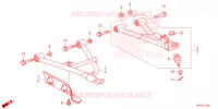 VOOR ARM voor Honda FOURTRAX 520 RUBICON IRS EPS 2024