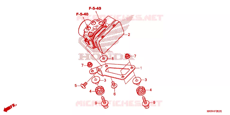 ABS MODULATOR Honda MOTO 1000 CBR 2024  CBR1000SPP