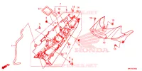 ACHTERSPATBORD  voor Honda CBR 1000 RR SP 2023