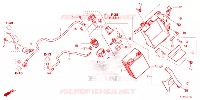 ACCU Honda MOTO 300 CRF 2023  CRF300LRP