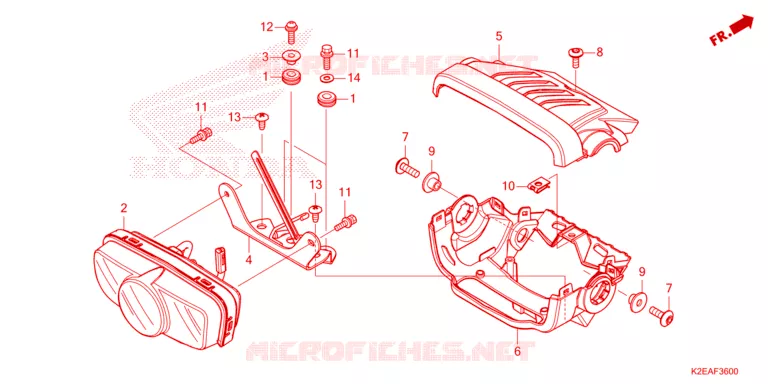 ACHTERLICHT Honda MOTO 125 CT 2023  CT125AP