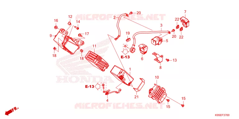 ACCU Honda MOTO 250 CRF 2024  CRF250RR