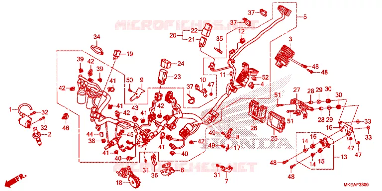 BEDRADINGSBUNDEL Honda MOTO 450 CRF 2024  CRF450RLR