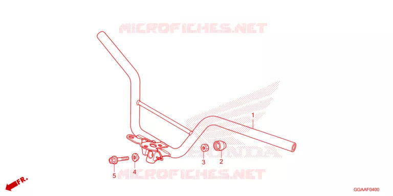 STUUR Honda SCOOTER 50 RUCKUS 2023  NPS50P