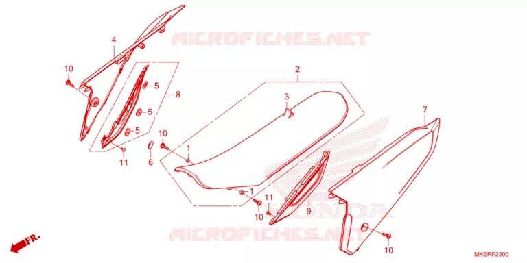 ZITTING - KAP  Honda MOTO 450 CRF 2024  CRF450RR