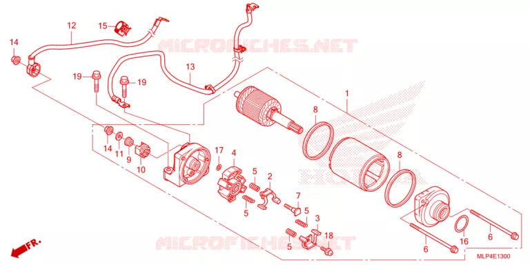 STARTMOTOR Honda MOTO 500 CL 2023  CL500AP