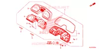 COMBINATIEMETER voor Honda CBR 650 F ABS 2014