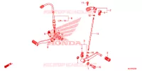 PEDAAL voor Honda CBR 650 F ABS 2014