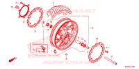 VOORWIEL voor Honda CBR 650 F ABS 2014