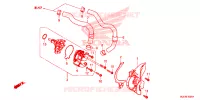 WATERPOMP voor Honda CBR 650 F ABS 2014