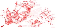 FRAME CHASSIS voor Honda TALON 1000 R 2023