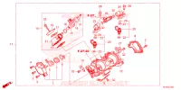 GASKLEP HUIS voor Honda TALON 1000 R 2023