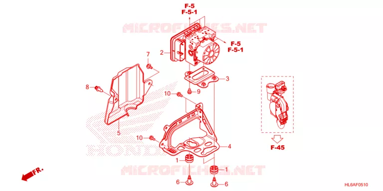VSA MODULATOR Honda ATV 1000 TALON 2023  SXS1000S2RP