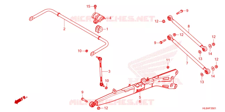 KUSSEN ARM Honda ATV 1000 TALON 2023  SXS1000S2XP