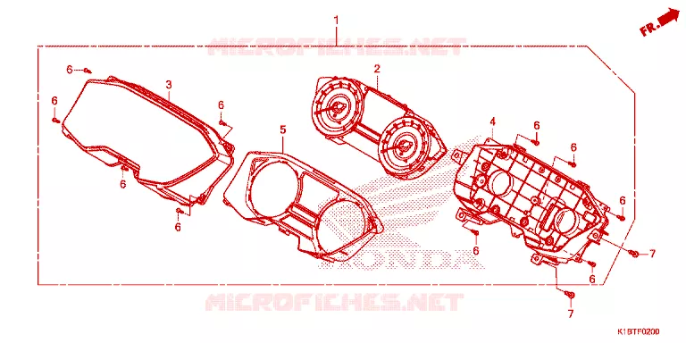 COMBINATIEMETER Honda SCOOTER 350 FORZA 2020  NSS350AM