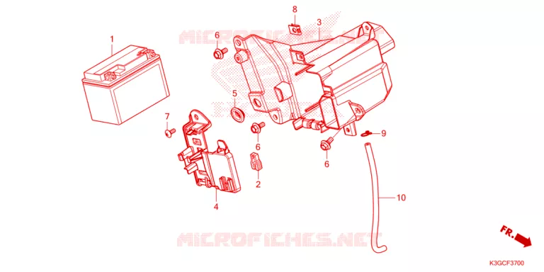 ACCU Honda MOTO 110 DREAM 2023  AND125MDP