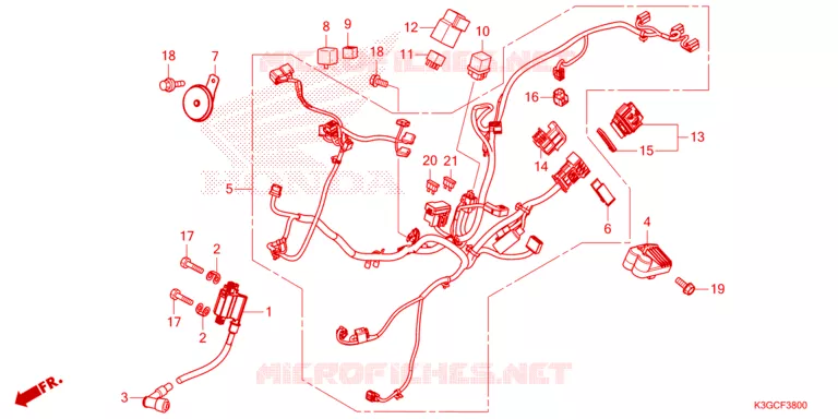 BEDRADINGSBUNDEL Honda MOTO 110 DREAM 2023  AND125MDP