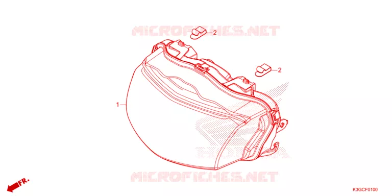 KOPLAMP Honda MOTO 110 DREAM 2023  AND125MDP