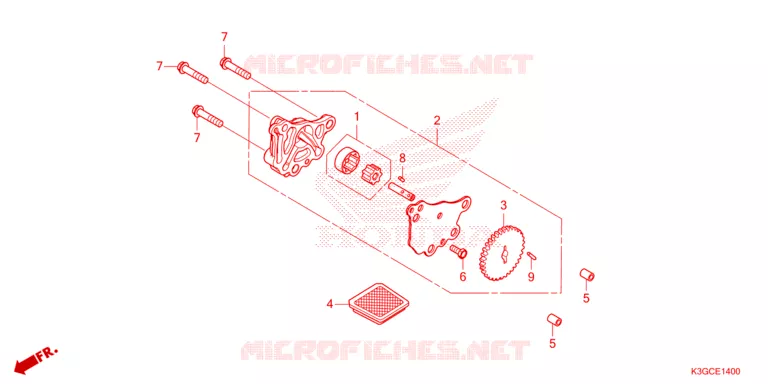 OLIEPOMP Honda MOTO 110 DREAM 2023  AND125MDP