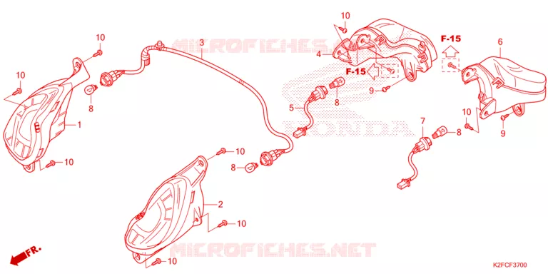 KNIPPERLICHT Honda SCOOTER 110 SCOOPY 2021  ACF110CBTM