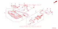 ACHTERLICHT/KENTEKEN LICHT voor Honda CB 1300 SUPER FOUR ABS 2023