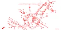 FRAME CHASSIS voor Honda CB 1300 SUPER BOL DOR ABS 2023
