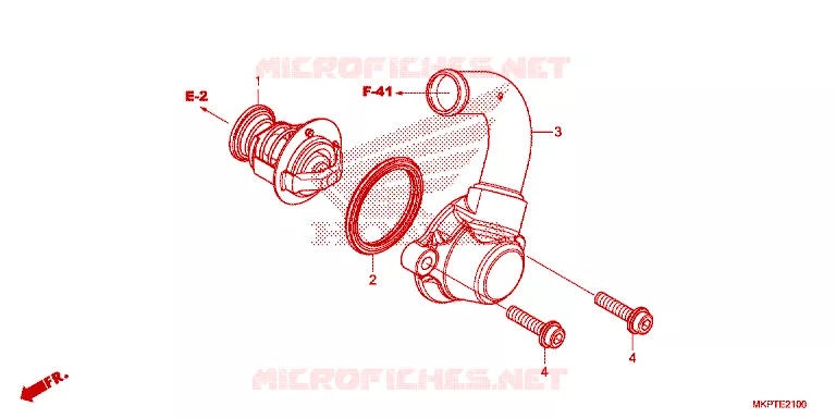 THERMOSTAAT Honda MOTO 500 CBR 2021  CBR500RAM