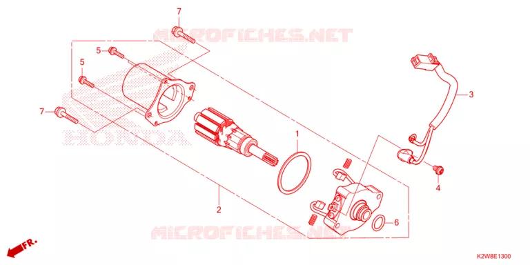 STARTMOTOR Honda MOTO 125 DAX 2023  ST125AP