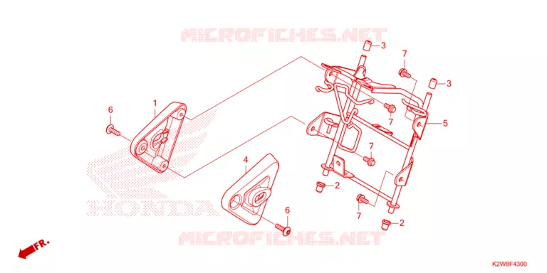 VOORLICHTSTEUN Honda MOTO 125 DAX 2023  ST125AP