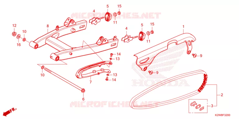 ZWAAI-ARM/KETTINGKAST Honda MOTO 125 DAX 2024  ST125AP