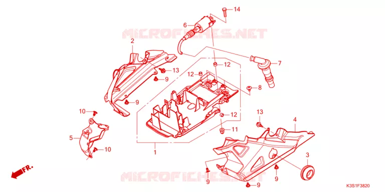 BOBINE Honda MOTO 250 CL 2023  CL250AP