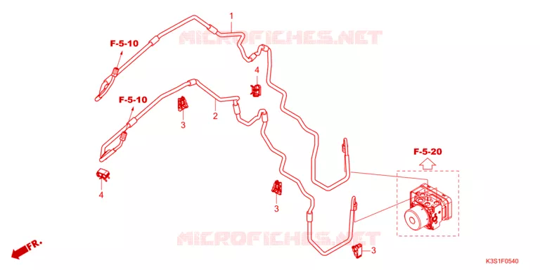 REM SLANG Honda MOTO 250 CL 2023  CL250AP